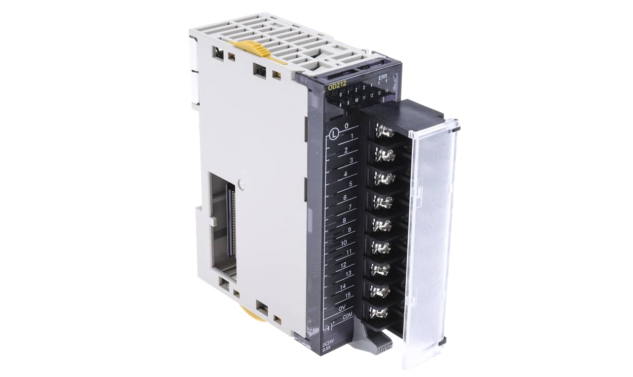 Omron CJ1W-OD212, SYSMAC CJ Series Series PLC I/O Module for Use with SYSMAC CJ Series, Digital, Transistor - generaltechuae