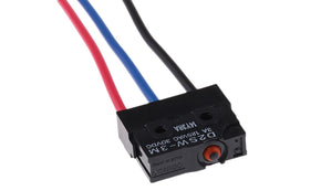 Omron D2SW-3M, Pin Plunger Micro Switch, Pre-wired Terminal, 3 A @ 30 V dc, SPDT, IP67