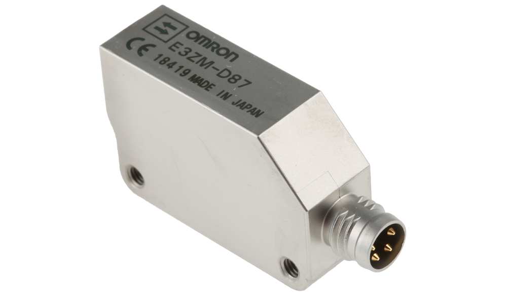 Omron E3ZM-D87, Diffuse Photoelectric Sensor, Block Sensor, 1 m Detection Range