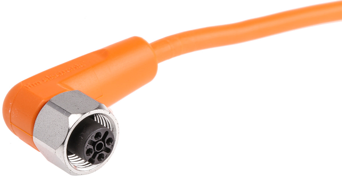 ifm EVT067, Female 4 way M12 to Unterminated Sensor Actuator Cable, 2m