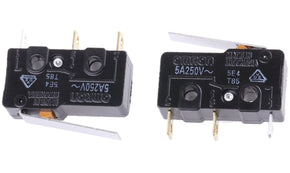 Omron SS-5GL-F, Hinge Lever Micro Switch, Solder Terminal, 5 A @ 125 V ac, SPDT, IP40