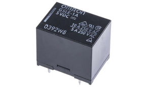 Omron G5LE-1A 5DC, PCB Mount Power Relay, 5V dc Coil, 10A Switching Current, SPST - generaltechuae
