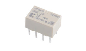 Omron G6K-2P 24DC, PCB Mount Signal Relay, 24V dc Coil, 1A Switching Current, DPDT