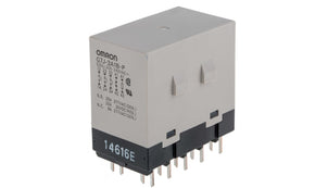 Omron G7J-3A1B-P AC200/240, PCB Mount Power Relay, 240V ac Coil, 25A Switching Current, 3PDT