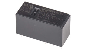 Omron G2RL-24 DC24, PCB Mount Power Relay, 24V dc Coil, 8A Switching Current, DPDT