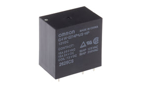 Omron G4W-2214P-US-HP 12DC, PCB Mount Power Relay, 12V dc Coil, 15A Switching Current, DPST