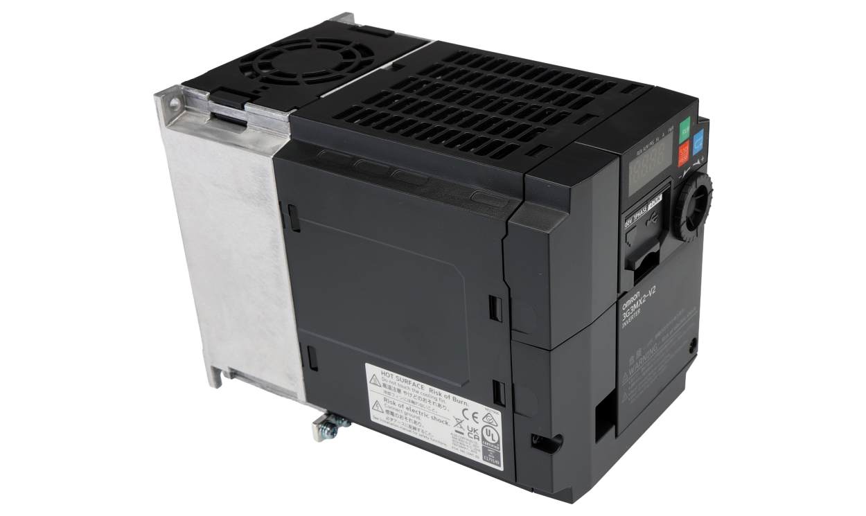 Omron 3G3MX2-A4022-EV2, Inverter Drive, 2.2 kW, 3 Phase, 400 V ac, 5.5 A, 3G3MX2 Series - generaltechuae