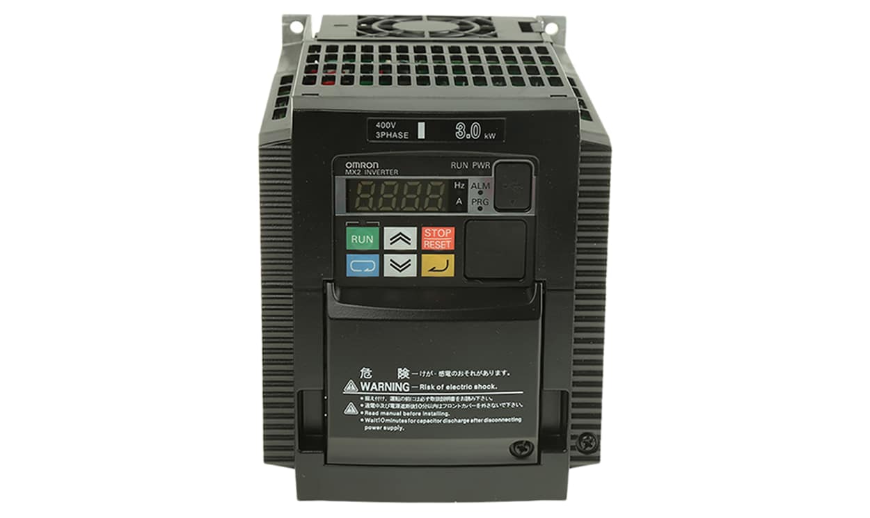 Omron 3G3MX2-A4030-EV2, Inverter Drive, 3 kW, 3 Phase, 400 V ac, 7.2 A, 3G3MX2 Series - generaltechuae