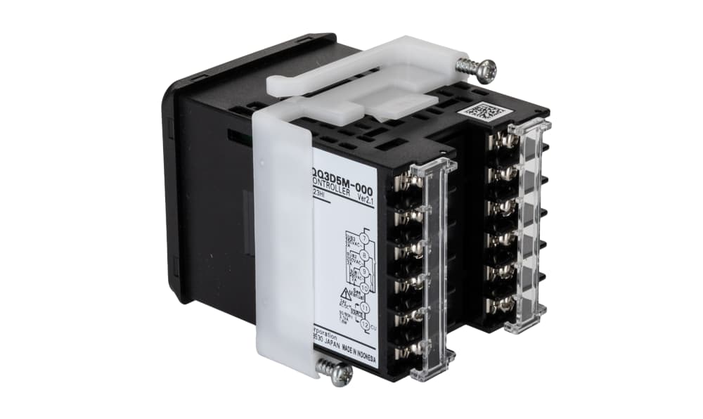 Omron E5CC-QQ3D5M-000, E5CC Panel Mount PID Temperature Controller, 48 x 48mm, 2 Output SSR, Solid State Relay, Logic, 20.4 →