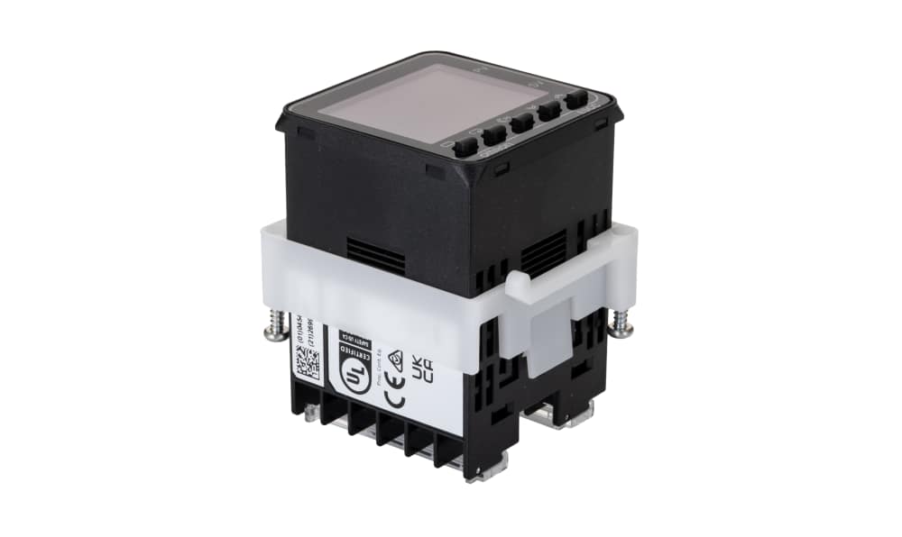 Omron E5CC-QQ3D5M-000, E5CC Panel Mount PID Temperature Controller, 48 x 48mm, 2 Output SSR, Solid State Relay, Logic, 20.4 →