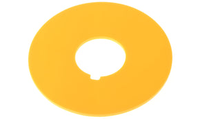 Omron A16Z-5070, Legend Plate for Use with A165E E-Stop