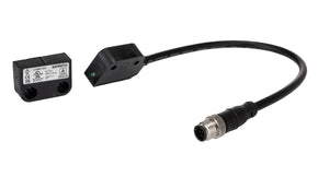 Omron F3S-TGR-NMPC-21-M1J8, F3S Series Magnetic Non-Contact Safety Switch, 24V dc, Polyester Housing, NO/2NC, M12