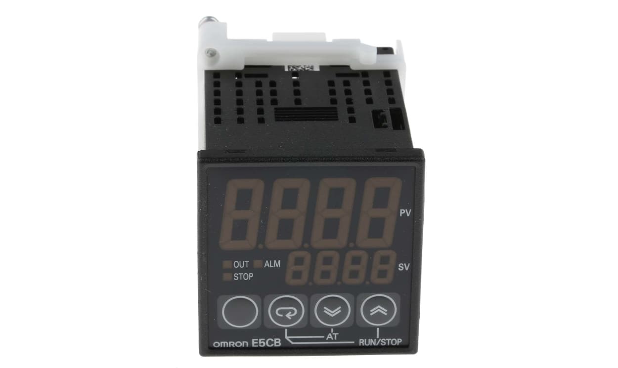 Omron E5CB-Q1TC 100-240 VAC, E5CB Panel Mount PID Temperature Controller, 48 x 48mm, 1 Output SSR, Solid State Relay, Logic, 100 → 240 V ac - generaltechuae