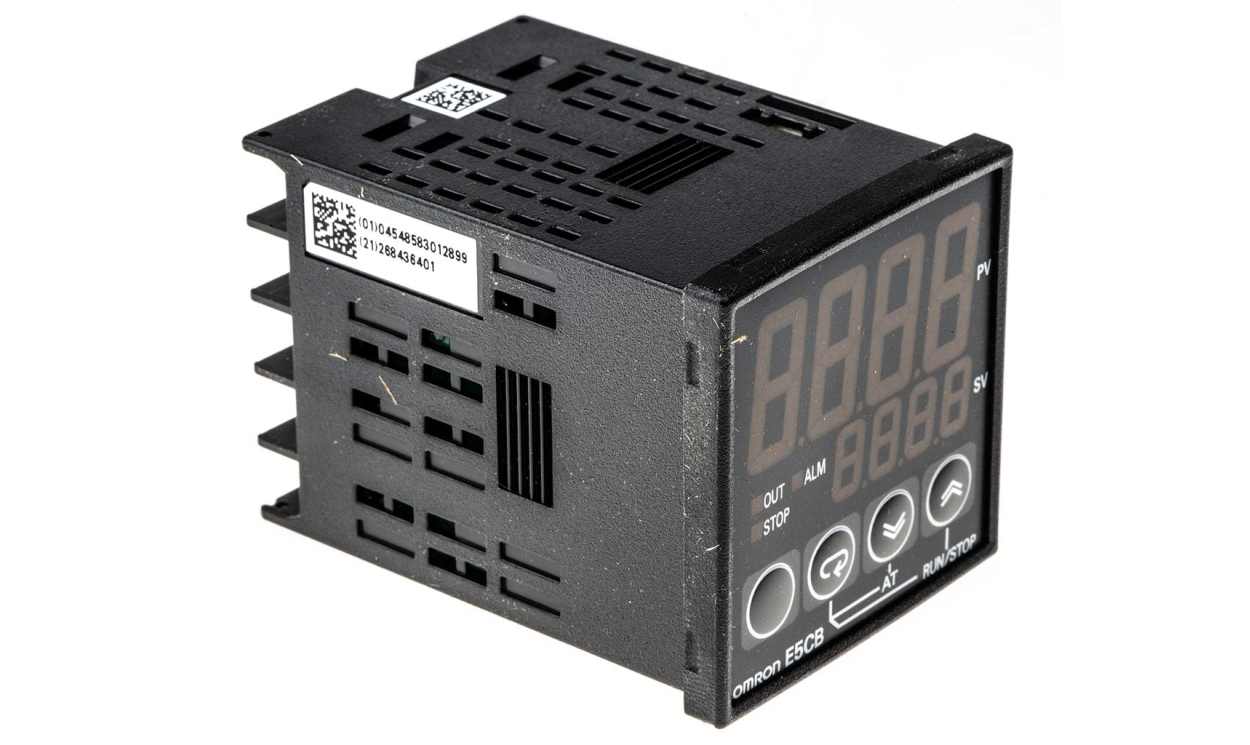 Omron E5CB-Q1TCD 24VAC/DC, E5CB Panel Mount PID Temperature Controller, 48 x 48mm, 1 Output SSR, Solid State Relay, Logic, 24 V ac/dc Supply - generaltechuae
