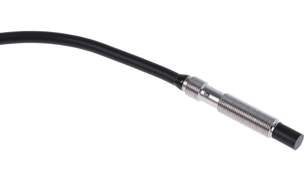 Omron E2E-S05N03-WC-B1 2M, Inductive Threaded Barrel Proximity Sensor, M5, 3 mm Detection, PNP NO, 10 → 30 V dc
