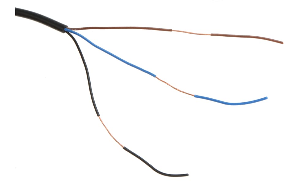 Omron E2E-S04SR8-WC-B1 2M, Inductive Threaded Barrel Proximity Sensor, M4, 0.8 mm Detection, PNP NO, 10 → 30 V dc