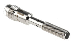 Omron E2E-S05S12-MC-B1, Inductive Threaded Barrel Proximity Sensor, M5, 1.2 mm Detection, PNP NO, 10 → 30 V dc
