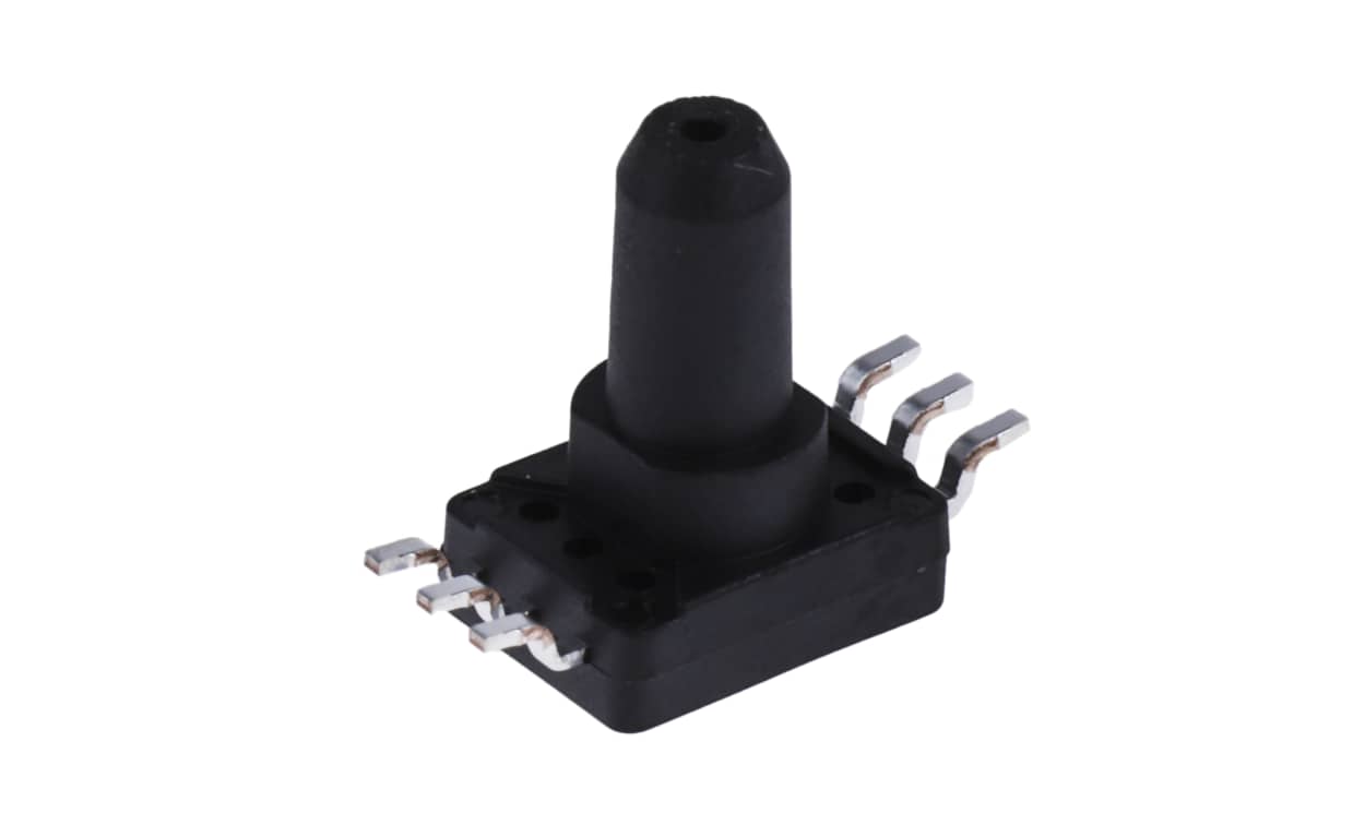 Omron 2SMPP-02, Pressure Sensor, 0bar Min, 37kPa Max, Amplified Output, Gauge Reading