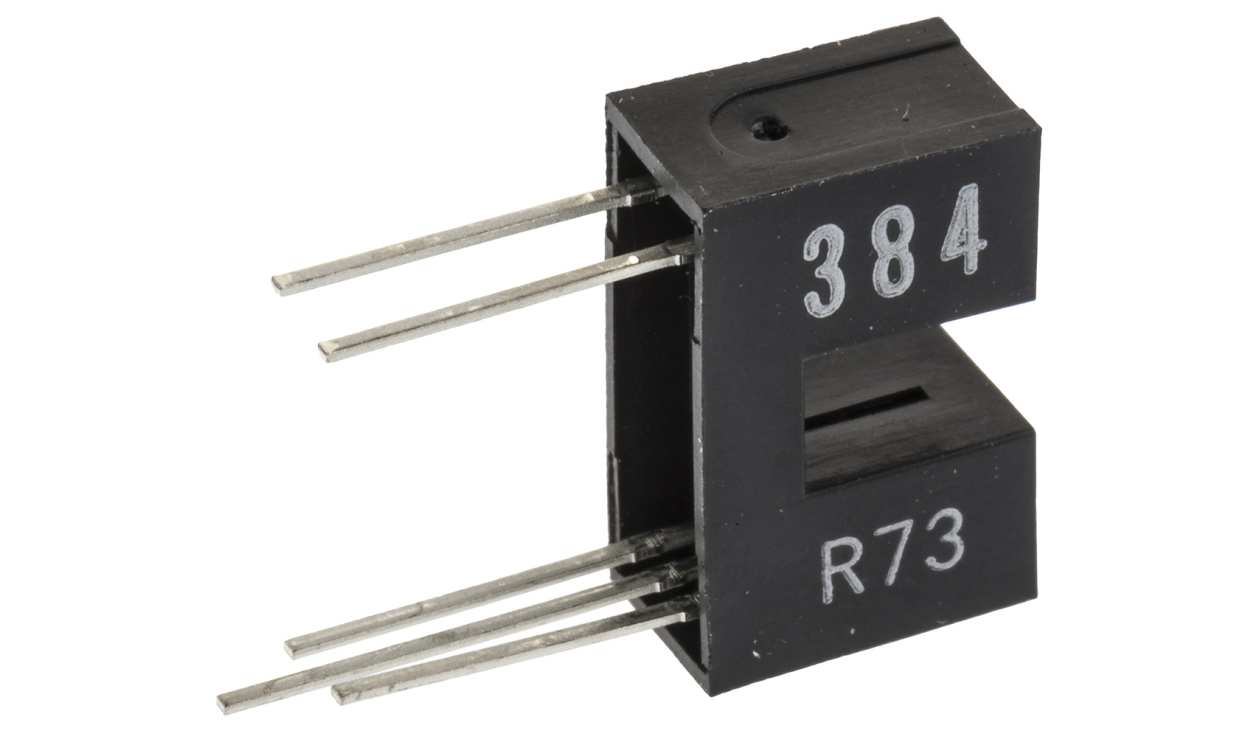 Omron EE-SX384, , Through Hole Slotted Optical Switch, Phototransistor Output