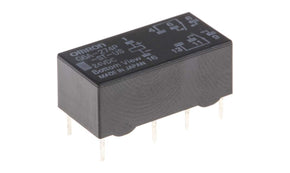 Omron G6A-274P-ST-US-24DC, PCB Mount Signal Relay, 24V dc Coil, 2A Switching Current, DPDT