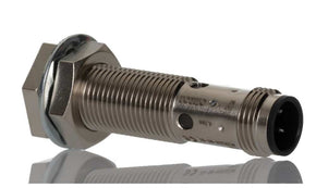 Omron E2B-M12KS04-M1-B1, Inductive Threaded Barrel Proximity Sensor, M12, 4 mm Detection, PNP NO, 12 → 24 V dc