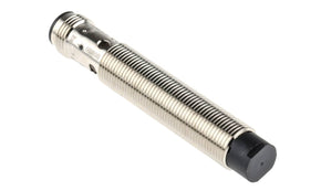 Omron E2B-M12LN08-M1-B1, Inductive Threaded Barrel Proximity Sensor, M12, 8 mm Detection, PNP NO, 12 → 24 V dc