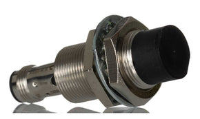 Omron E2B-M18KN16-M1-B1, Inductive Threaded Barrel Proximity Sensor, M18, 16 mm Detection, PNP NO, 12 → 24 V dc