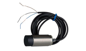 Omron E2B-M30LN30-WP-B1 2M, Inductive Threaded Barrel Proximity Sensor, M30, 30 mm Detection, PNP NO, 12 → 24 V dc