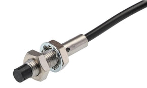 Omron E2B-S08KN04-WP-B2 2M, Inductive Threaded Barrel Proximity Sensor, M8, 4 mm Detection, PNP NC, 12 → 24 V dc