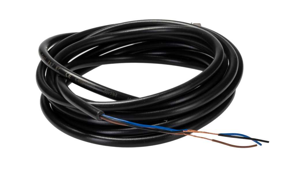 Omron E2B-S08KS02-WP-B2 2M, Inductive Threaded Barrel Proximity Sensor, M8, 2 mm Detection, PNP NC, 12 → 24 V dc