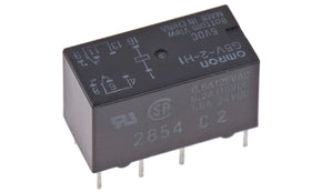 Omron G5V-2-H1 DC5, PCB Mount Signal Relay, 5V dc Coil, 1A Switching Current, DPDT