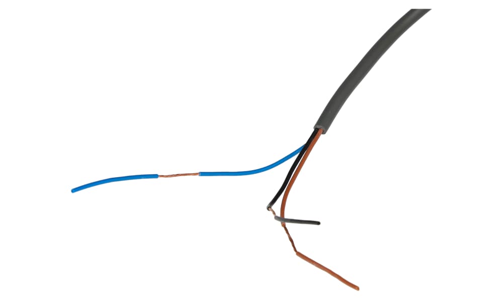 Omron E2S-W23 1M, Inductive Block Proximity Sensor, 2.5 mm Detection, NPN NO, 12 → 24 V dc