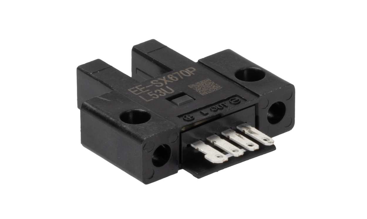 Omron EE-SX670P, Through Beam Photoelectric Sensor, Fork Sensor, 5 mm Detection Range - generaltechuae
