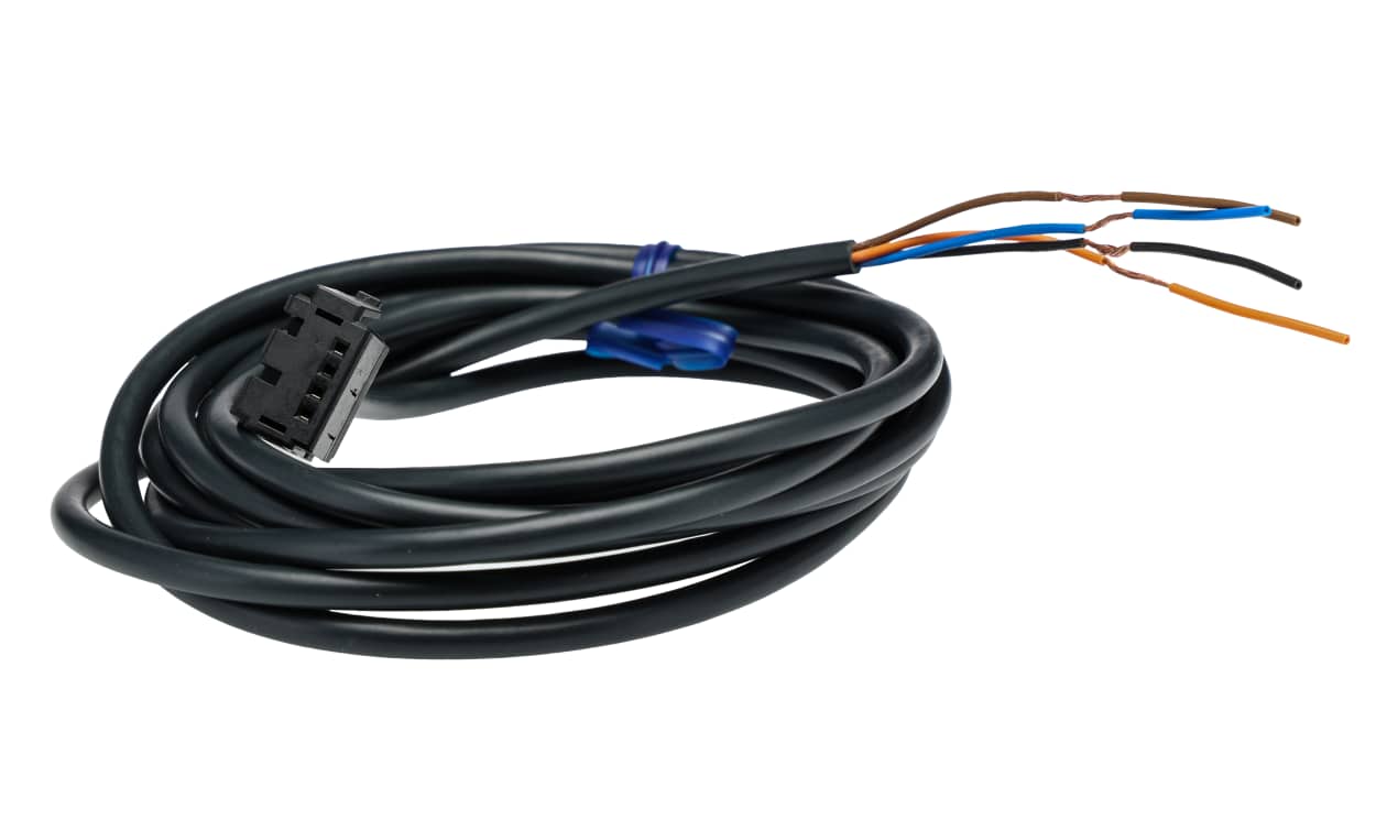 Omron E3X-CN21 2M, , E3X Series Master Cable Connector, 2m Cable Length for Use with Digital Fiber Amplifier