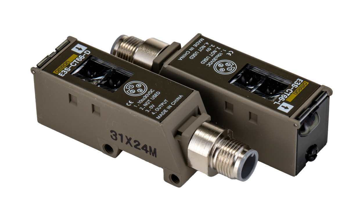 Omron E3S-CT66, Through Beam Photoelectric Sensor, 0 → 30 m Detection Range