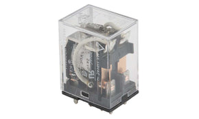 Omron LY2-0 24VDC, PCB Mount Power Relay, 24V dc Coil, 10A Switching Current, DPDT