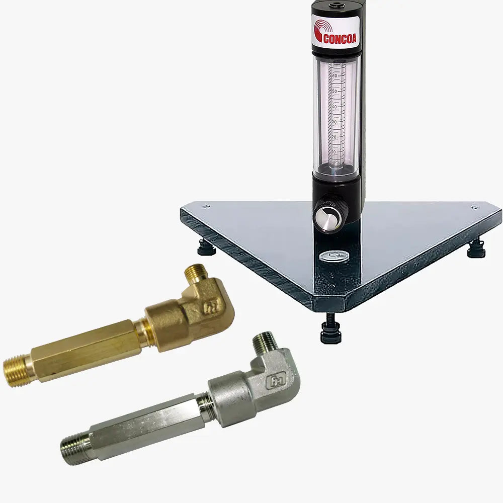CONCOA 5650002 | Laboratory Flowmeter Adaptor Kit | 316L Stainless Steel, for 560/565 Series