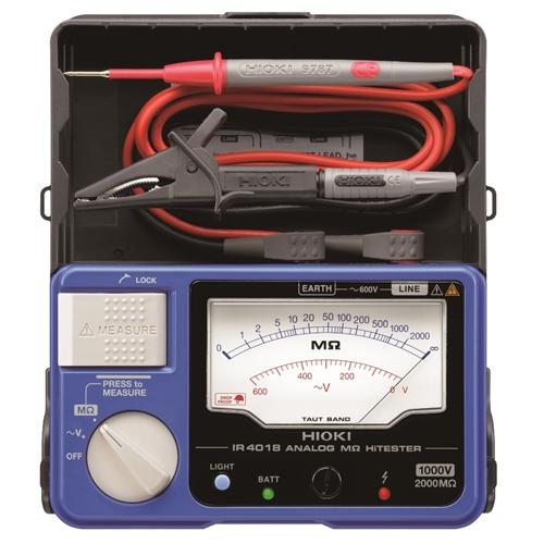 Hioki IR4018-20 Analog Insulation Resistance Tester - generaltechuae