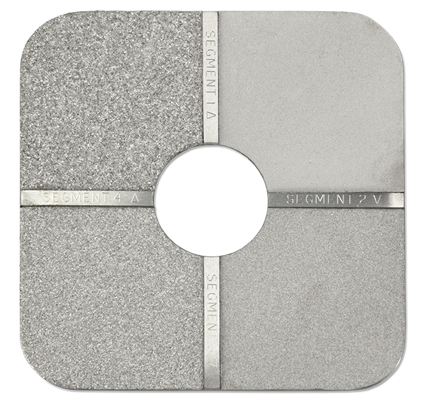 DeFelsko SRCMICSHOT | ISO Surface Roughness Comparator, Shot Blast | 25, 40, 70, 100 µm - generaltechuae