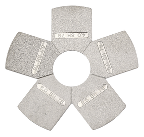 DeFelsko SRCMILSHOT | Keane-Tator Surface Roughness Comparator, Shot Blast | 2, 2.5, 3, 4, 5.5 mils - generaltechuae