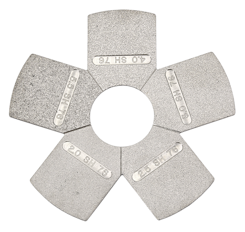 DeFelsko SRCMILSAND | Keane-Tator Surface Roughness Comparator, Sand Blast | 0.5, 1, 2, 3, 4 mils - generaltechuae