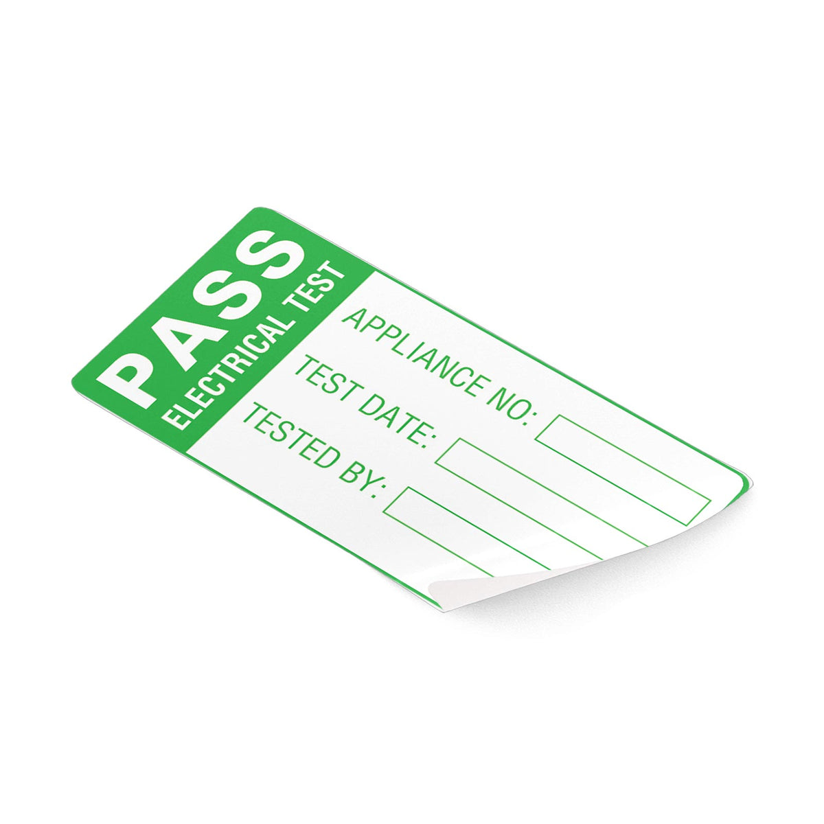 Martindale MARLAB3 | LAB3 Large Pass PAT Labels | 60 x 30 mm, pack of 500 - generaltechuae