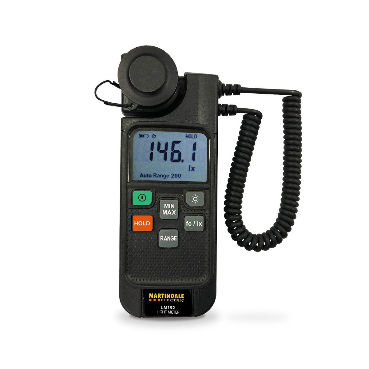 Martindale MARLM192 | LM192 Light Meter | 200,000 lux, 0.1 lux Resolution - generaltechuae