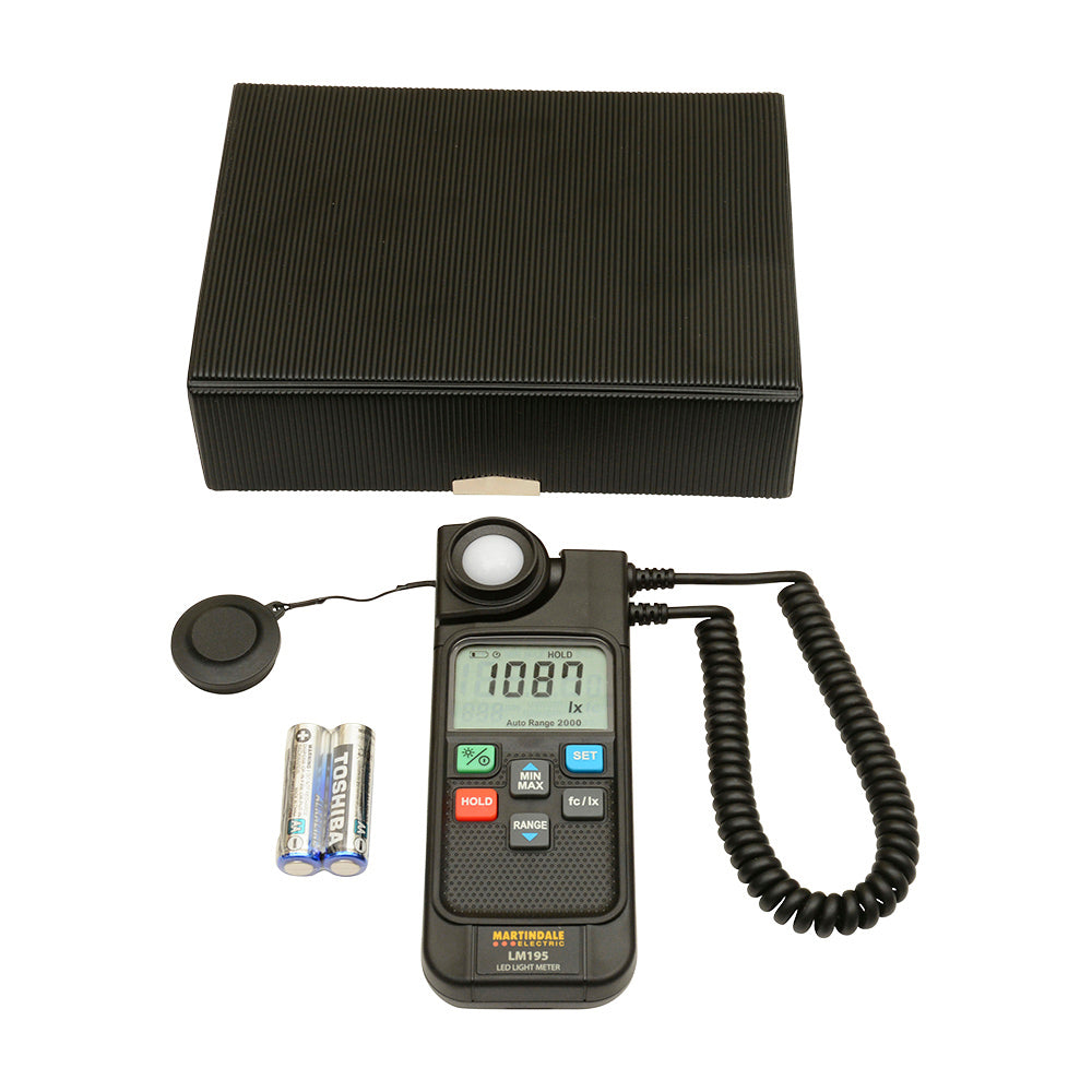 Martindale MARLM195 | LM195 LED Light Meter | 200,000 lux, LED Correction - generaltechuae (3)
