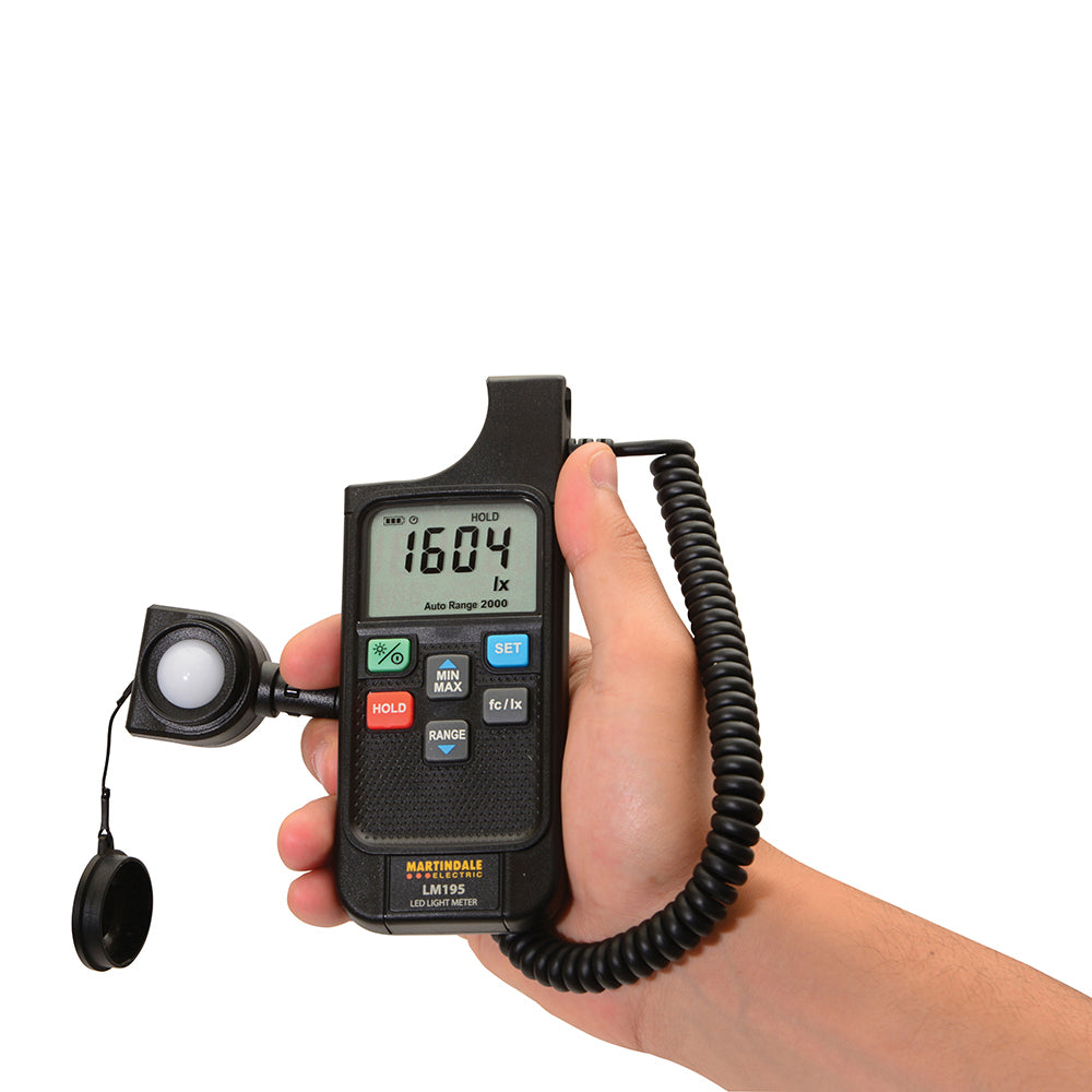 Martindale MARLM195 | LM195 LED Light Meter | 200,000 lux, LED Correction - generaltechuae (4)