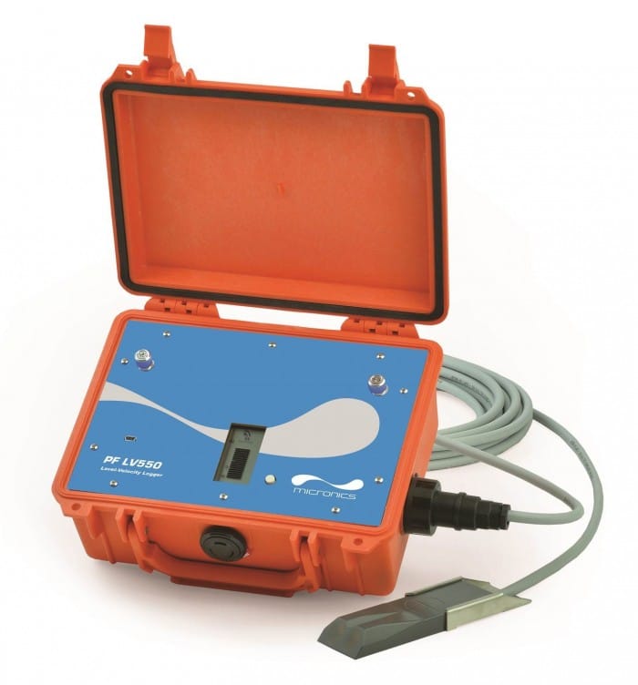 Micronics PF LV550 | Portable Area/Velocity Flow Meter | Up to 4 Years Logging - generaltechuae