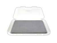 DeFelsko STDZSTLL | Large Zero Plate, Steel | 180 x 180 mm - generaltechuae