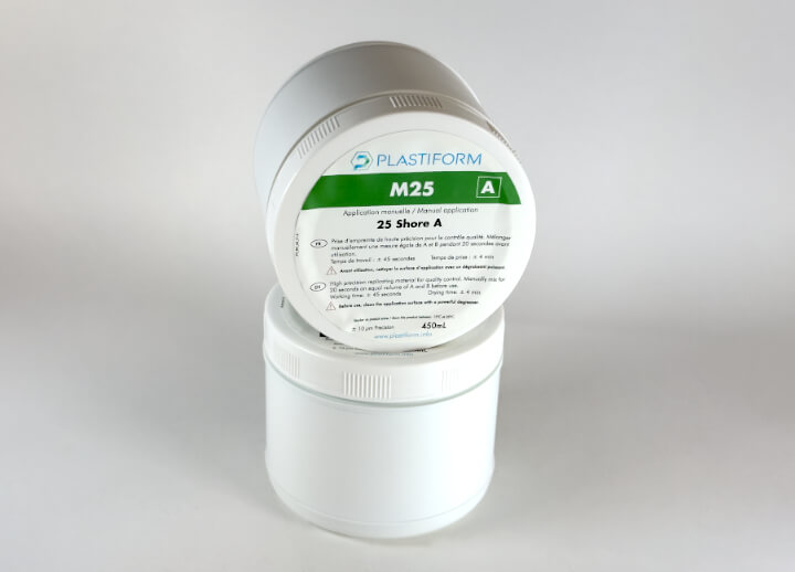 Plastiform MT-001 | M25 Flexible Manual Replication Putty | 900 ml Pot, 15% extraction - generaltechuae