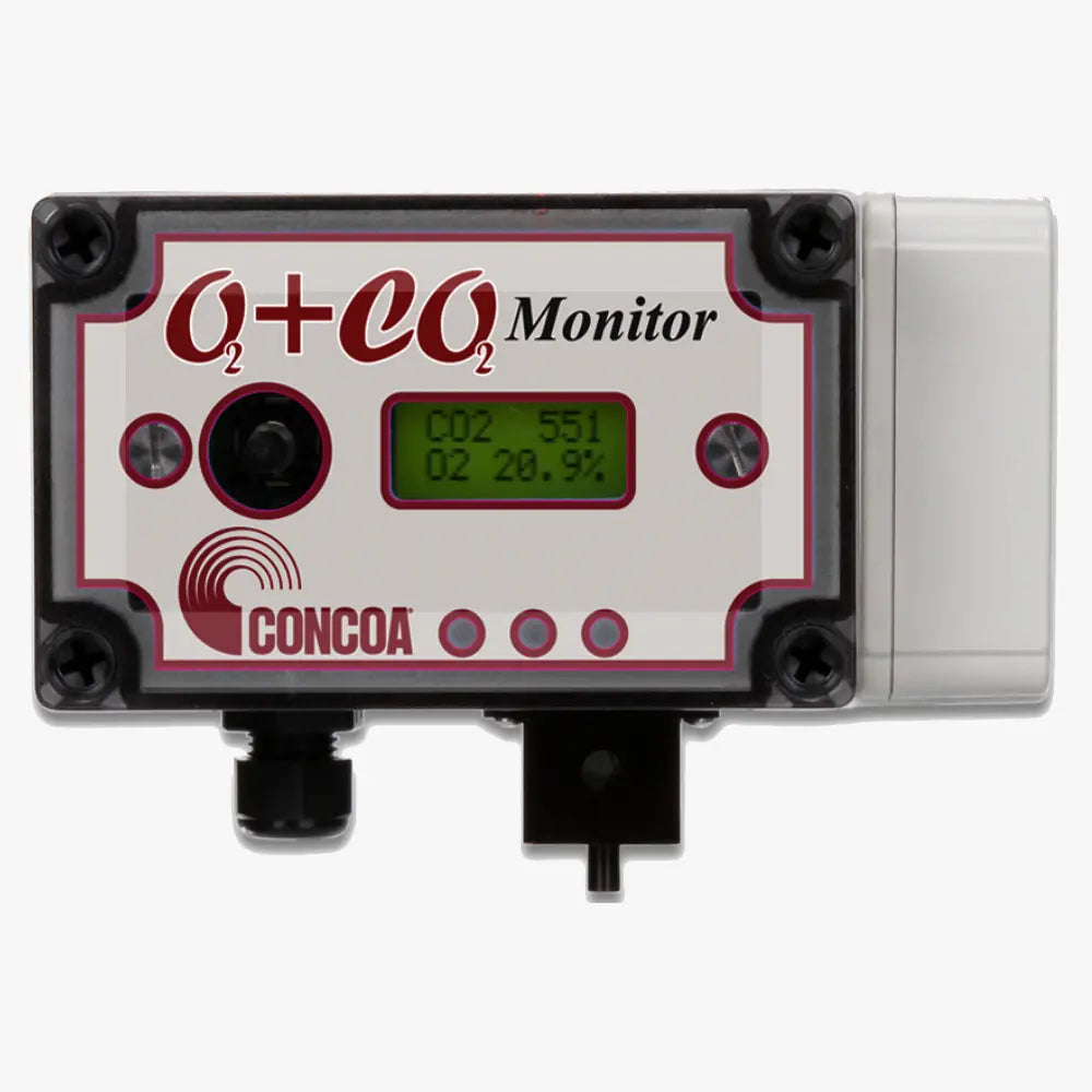 CONCOA 5803007 | 580 Series Dual Oxygen/Carbon Dioxide Monitor | 0-25% O2, 0-10,000 ppm CO2
