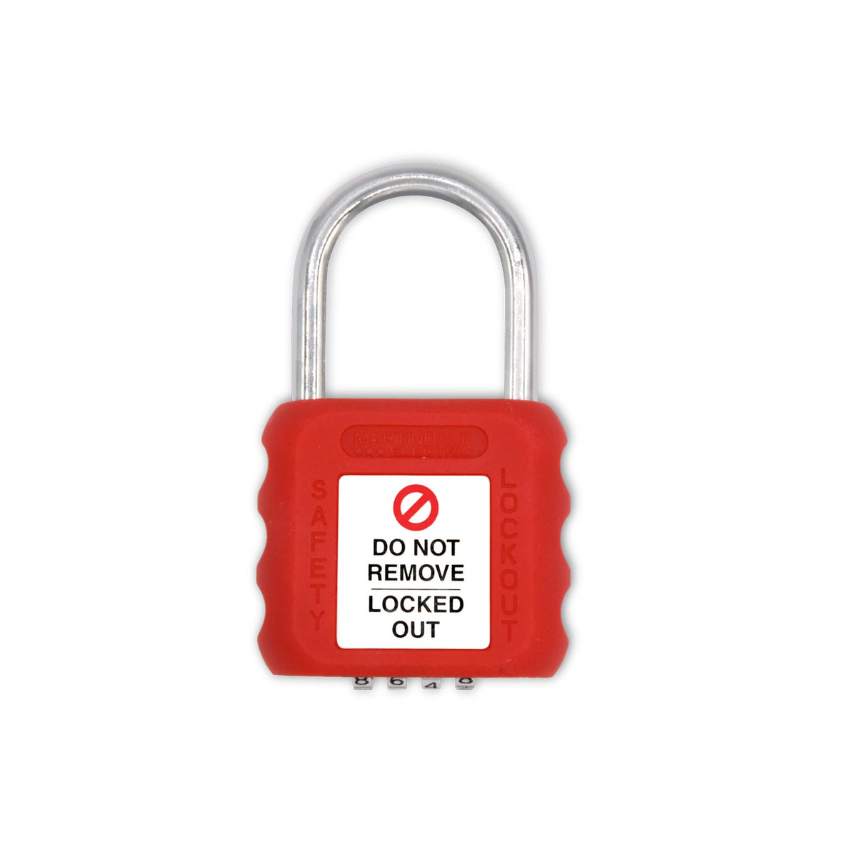 Martindale MARPAD15RD | PAD15 Combination Padlock | Red, 4-Digit - generaltechuae